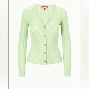 STAUD CARGO SWEATER - MATCHA SHERBERT